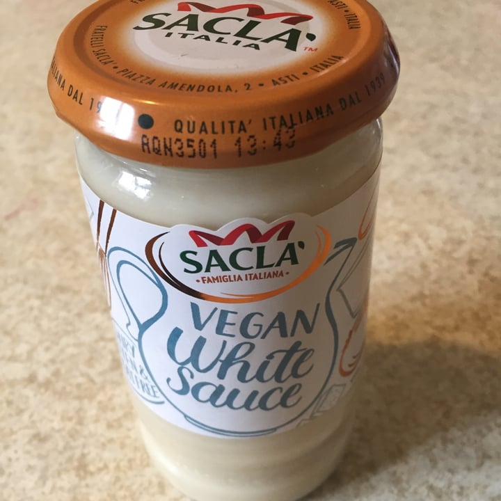 Sacla' Vegan White Sauce Review abillion