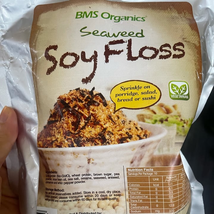 BMS Organics Seaweed Soy Floss Review abillion