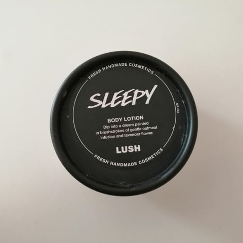 LUSH Fresh Handmade Cosmetics, Sleepy Body Lotion, moisturizers, body & skincare, health and beauty, review