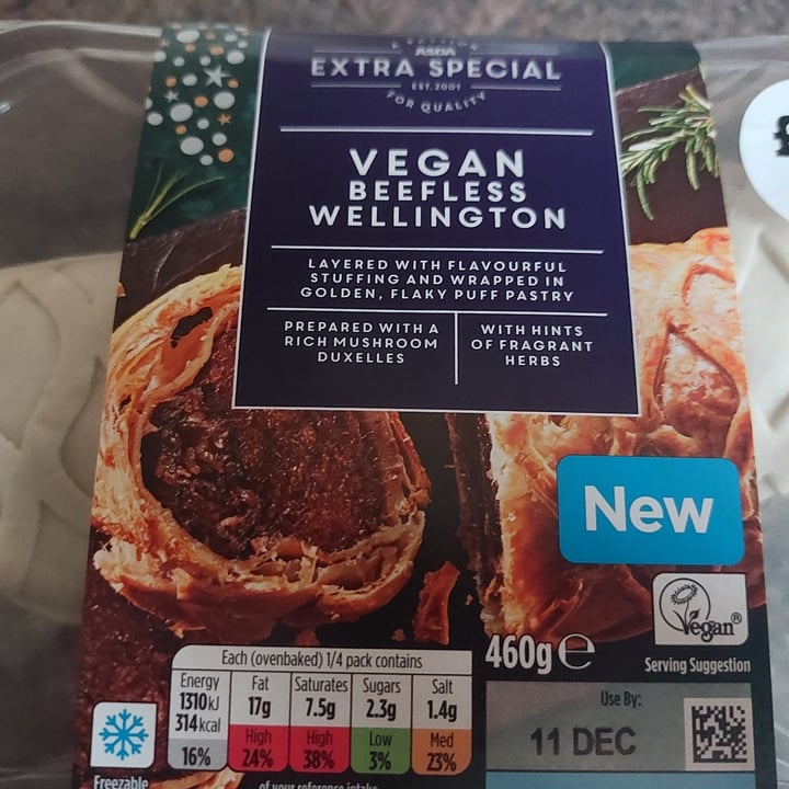 ASDA Extra Special Vegan Beefless Wellington Review abillion