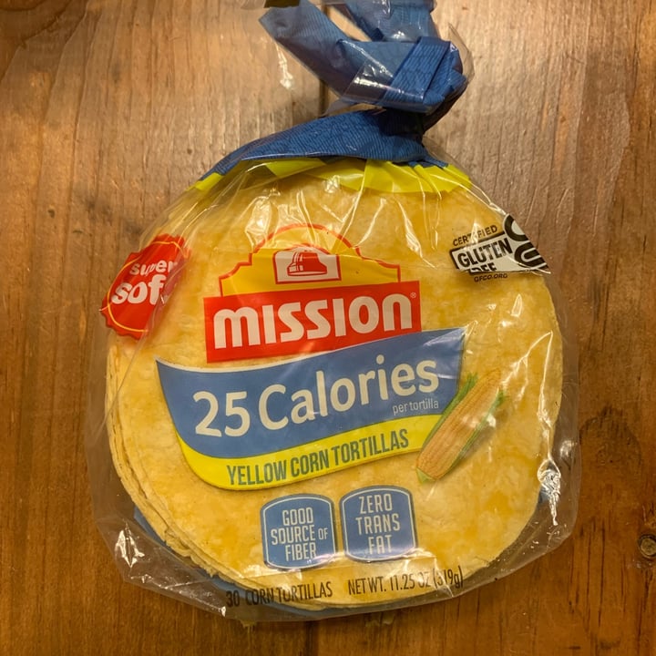 Mission Foods 25 Calories Yellow Corn Tortillas Reviews abillion