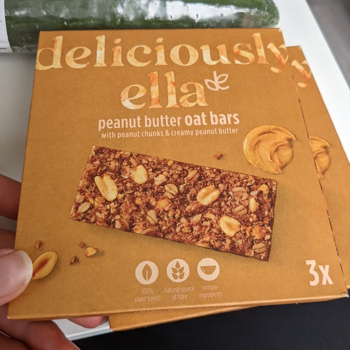 Deliciously Ella Deliciously Ella Baked Oat Bar Peanut Butter Review