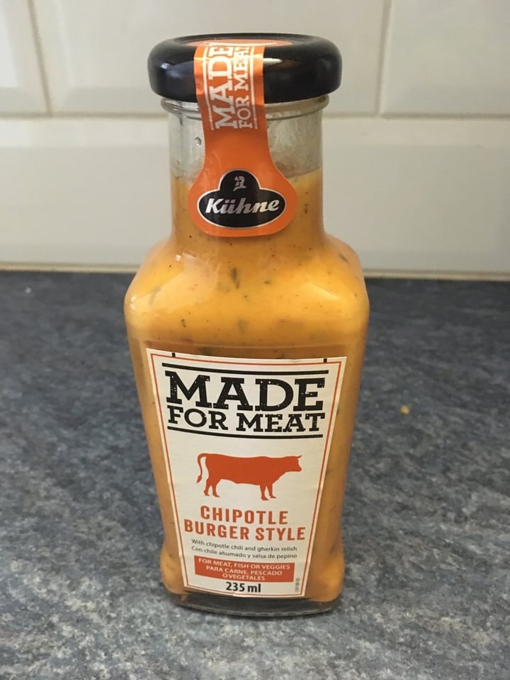 Kühne Made For Meat Chipotle Burger Sauce Reviews abillion