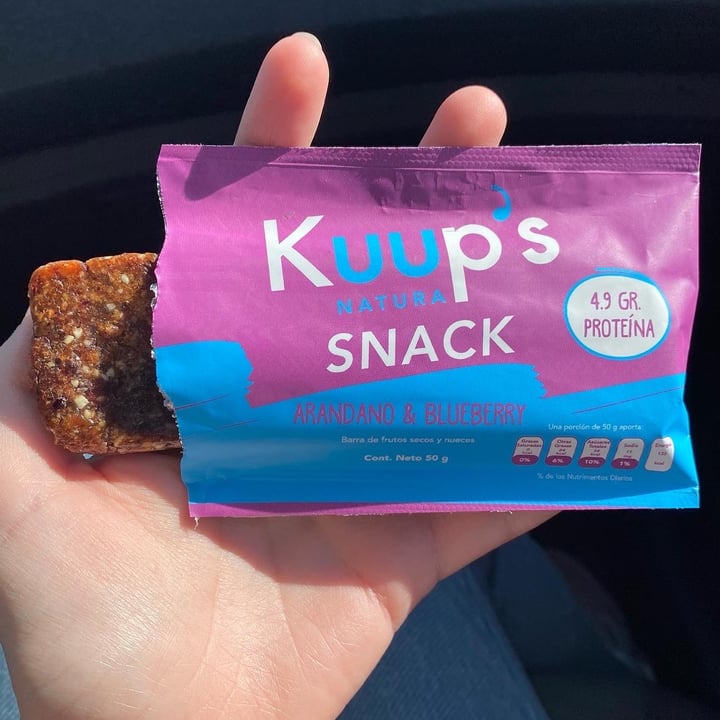 Kuup's Natura Snack Arándano & Blueberry Reviews | abillion