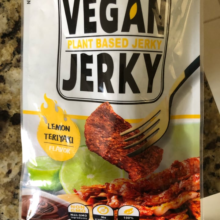 hong yang vegan jerky lemon teriyaki flavour Review abillion