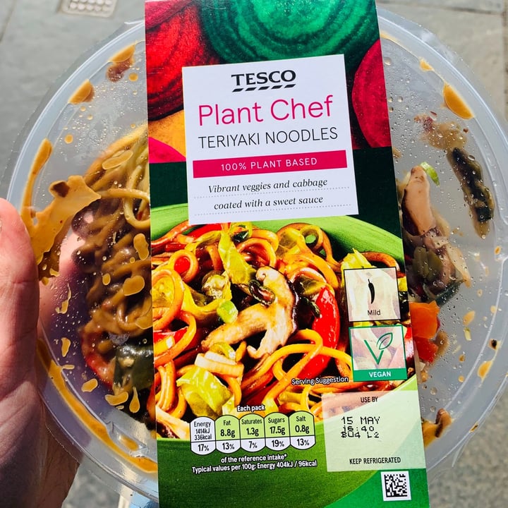 Tesco Plant Chef Teriyaki Noodles Review abillion