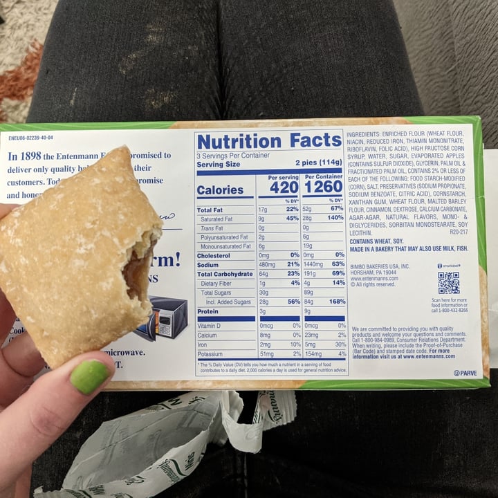 Entenmann’s Minis Apple Snack Pies Review abillion