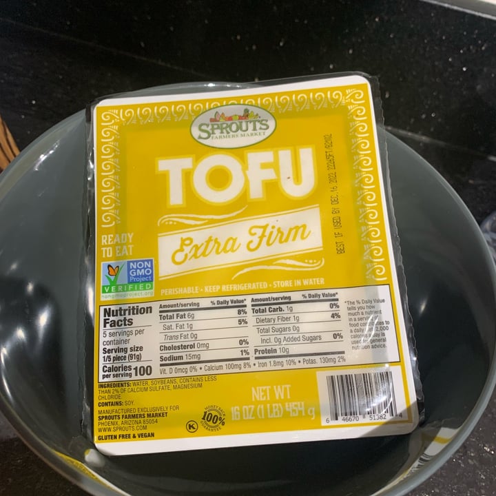 Sprouts Farmers Market Extra Firm Tofu Review abillion