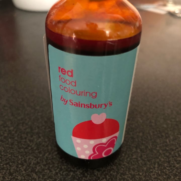 Sainsbury's Red Food Colouring Review abillion