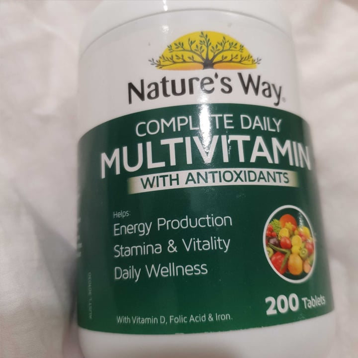 Nature's Way Complete daily multivitamins Review abillion