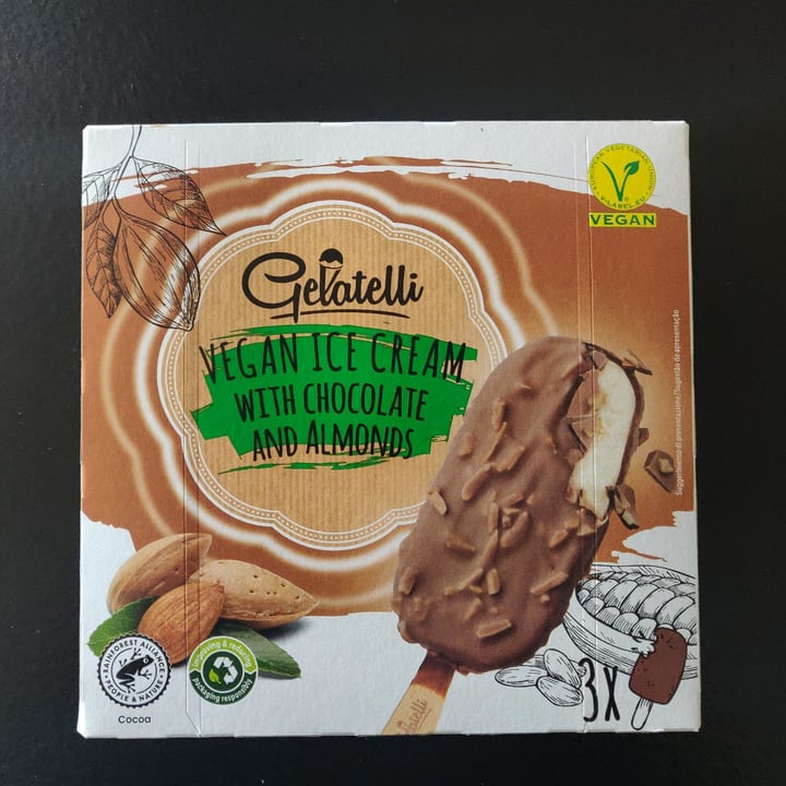 Gelatelli Vegan Ice Cream with Chocolate and Almonds Review abillion