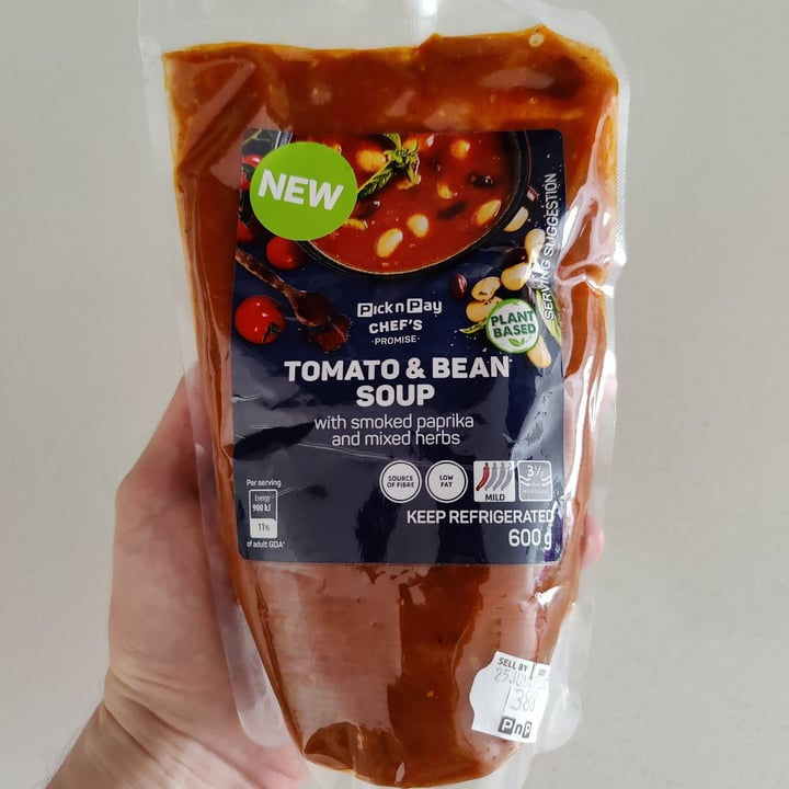 Pick n Pay Tomato and Bean Soup Review abillion