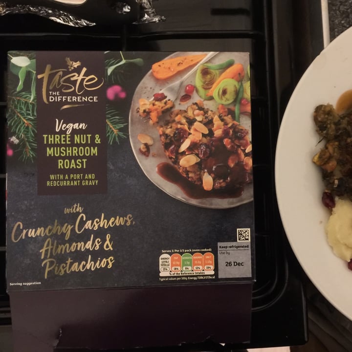 Sainsbury's Three Nut & Mushroom Roast Review abillion