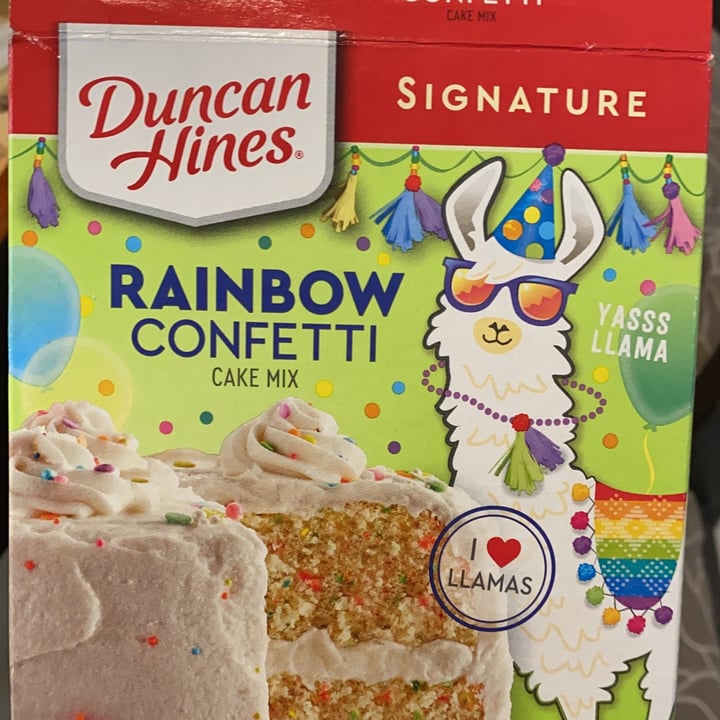 Duncan Hines Rainbow Confetti Cake Reviews abillion