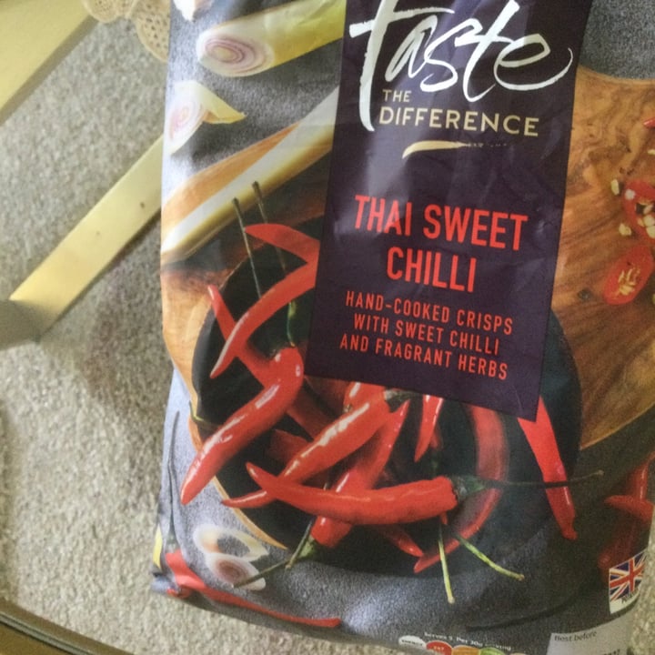 Sainsbury’s Taste The Difference Thai Sweet Chilli crisps Review abillion