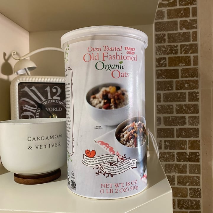 Trader Joe's Oven Toasted Old Fashioned Organic Oats Review abillion