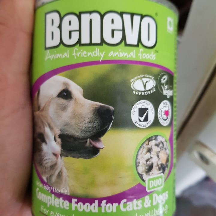 photo of Benevo Benevo Duo Complete Food for Cats and Dogs 369g shared by @vegalexandra on  10 Sep 2021 - review