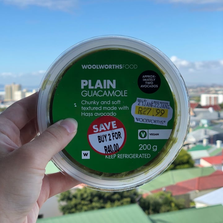 Woolworths Food Plain Guacamole Review abillion