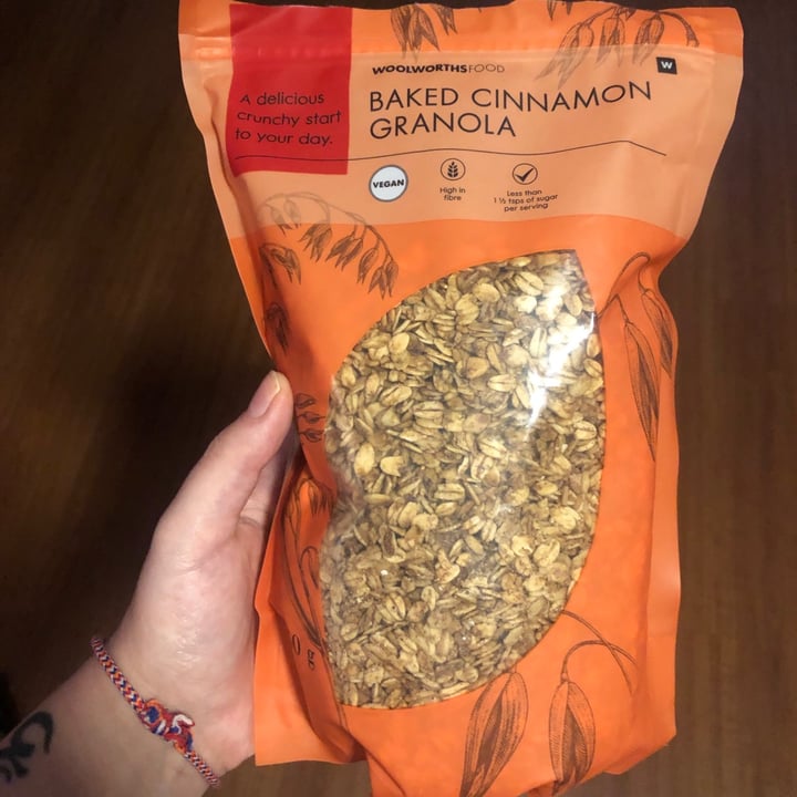 Woolworths Food Baked Cinnamon Granola Review abillion