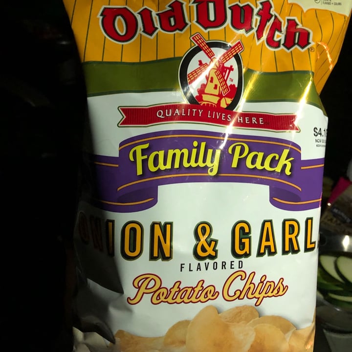 Old Dutch Onion & Garlic Potato Chips Reviews abillion