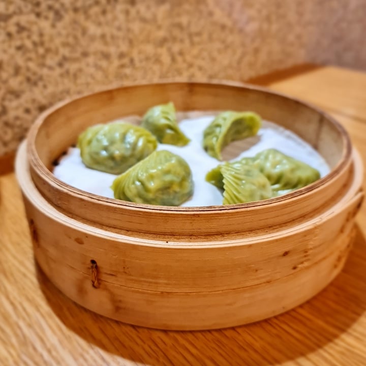 DIN by Din Tai Fung Nu Sentral [NO PORK] Vegetarian Spinach Mushroom Dumpling Reviews abillion