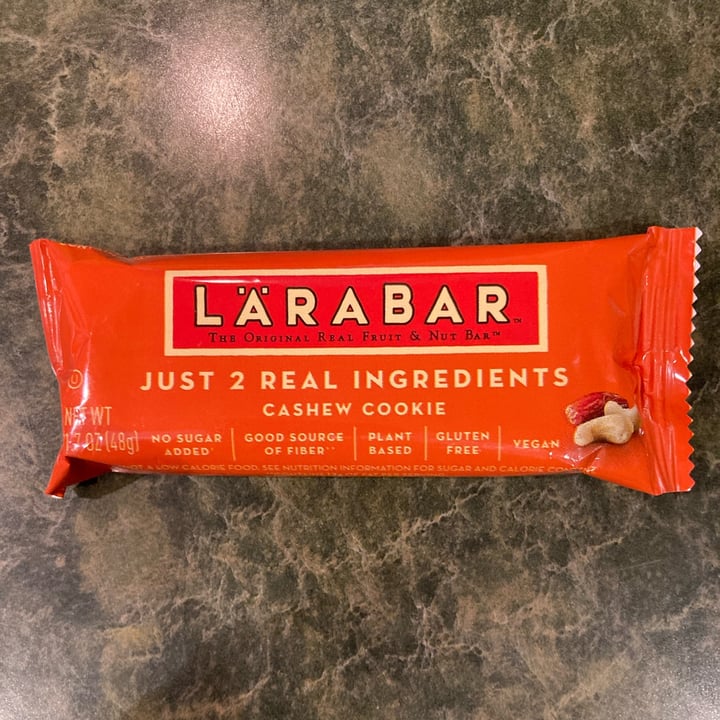 Larabar Cashew Cookie Review abillion