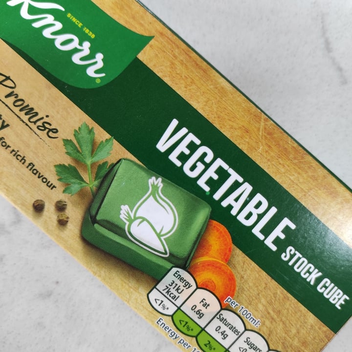 Knorr Vegetable Stock Cube Review abillion