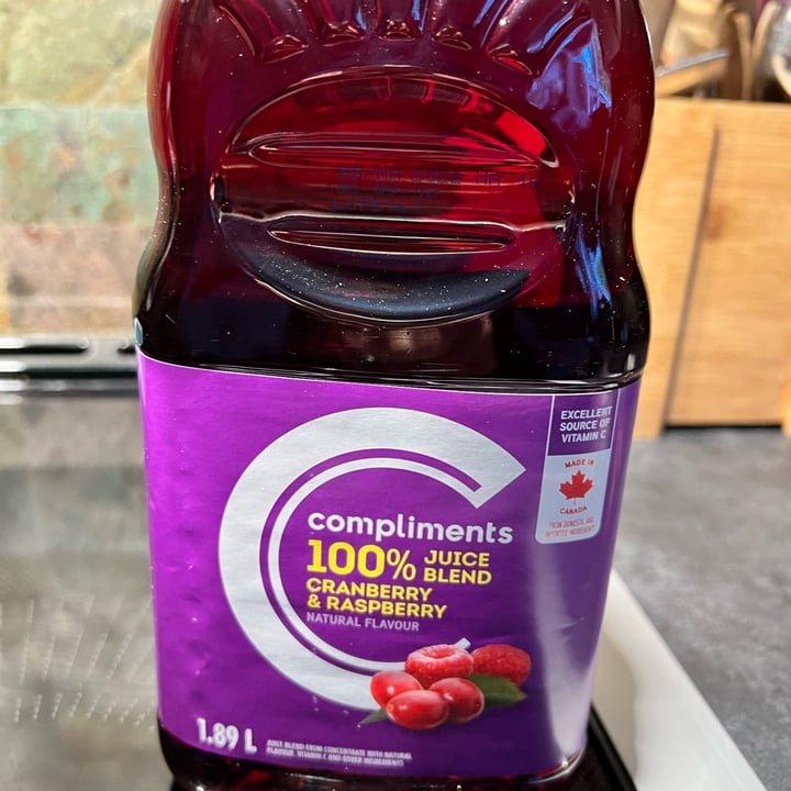 Compliments Cranberry & Raspberry Juice Blend Reviews abillion