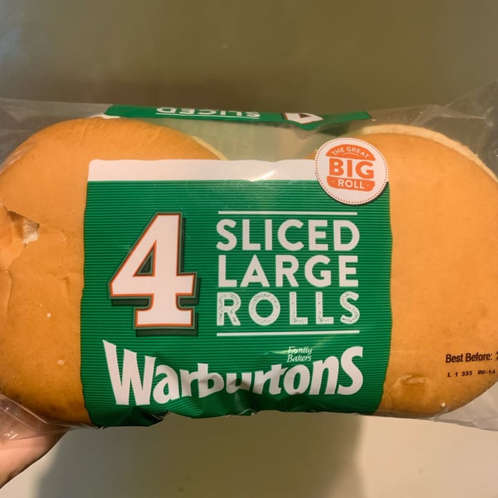 Warburtons Large sliced rolls Review abillion