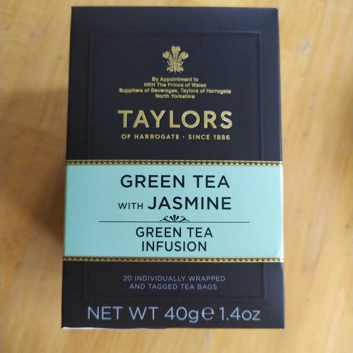 Taylors of Harrogate Green Tea with Jasmine Review abillion