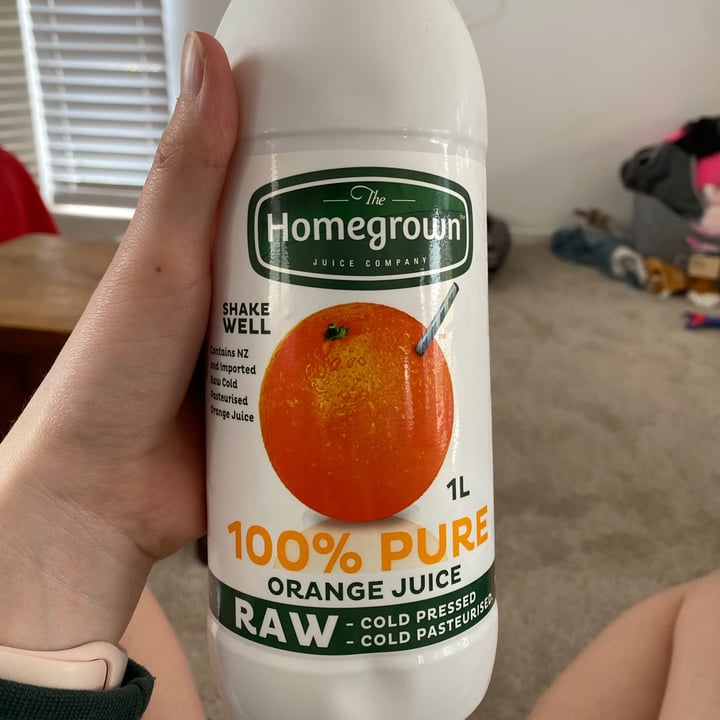 Homegrown Juice Company Orange juice Review abillion