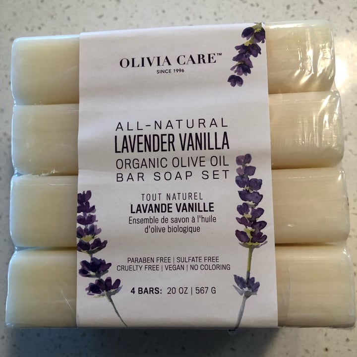 Olivia Care Lavender Vanilla Bar Soap Review | abillion