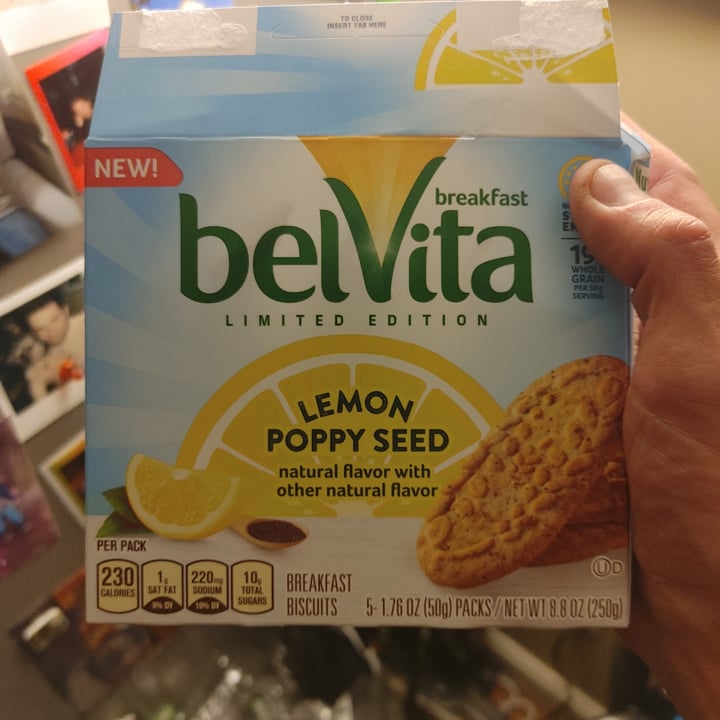 belVita BelVita Lemon Poppy Seed Review abillion