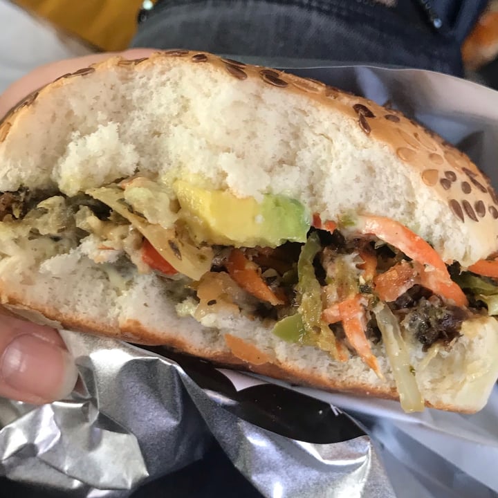 Roadster Diner بوشرية, Lebanon Vegan Mushroom Burger Review abillion