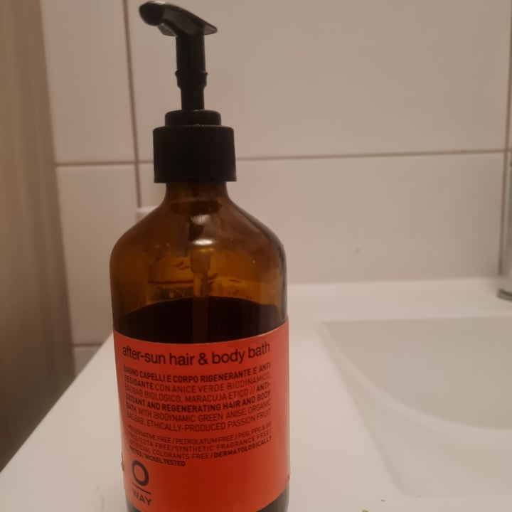 Oway Organic Way After sun hair & body bath Review abillion