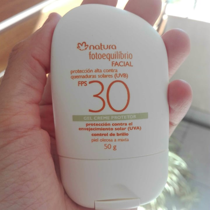 Natura Gel Crema Protector Solar Facial Fotoequilibrio FPS 30 Review |  abillion