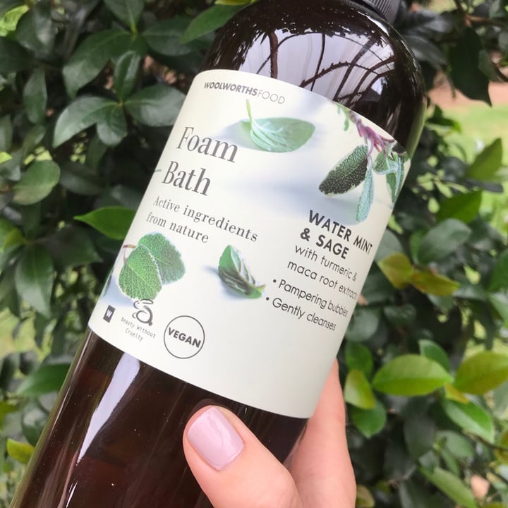 Woolworths Foam Bath Water Mint And Sage Review abillion