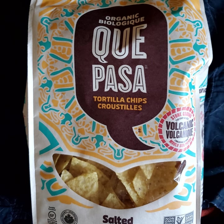 Que Pasa Organic Salted Tortilla Chips Review abillion
