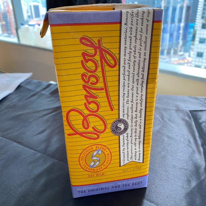 Bonsoy Bonsoy Soy Milk Review abillion