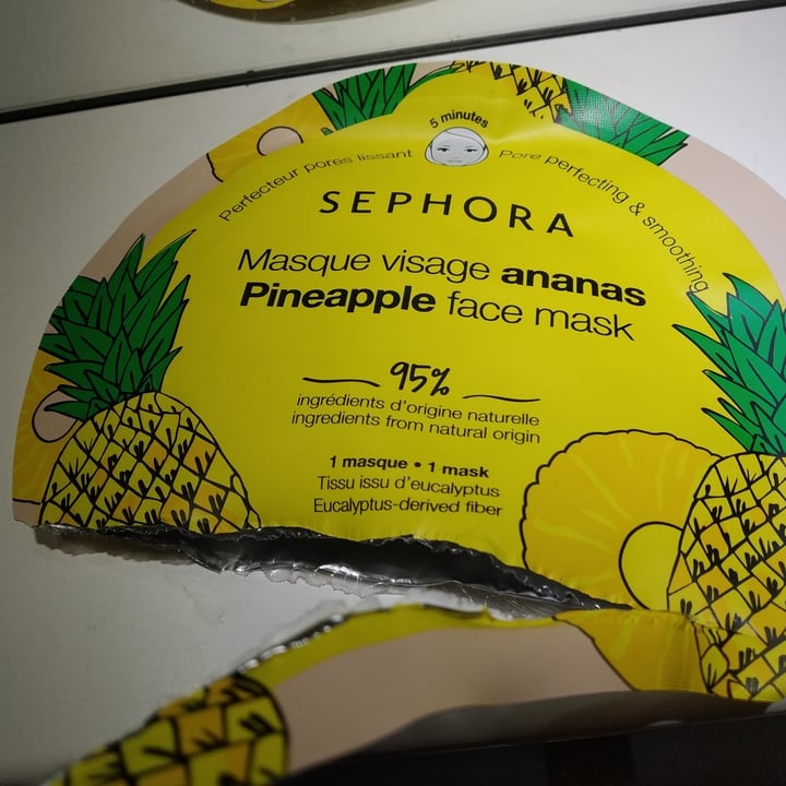 Sephora Pineapple face mask Review abillion