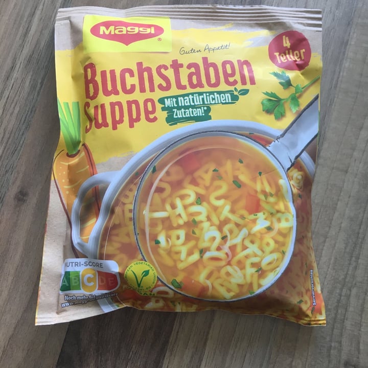 Maggi Buchstaben Suppe Review | abillion