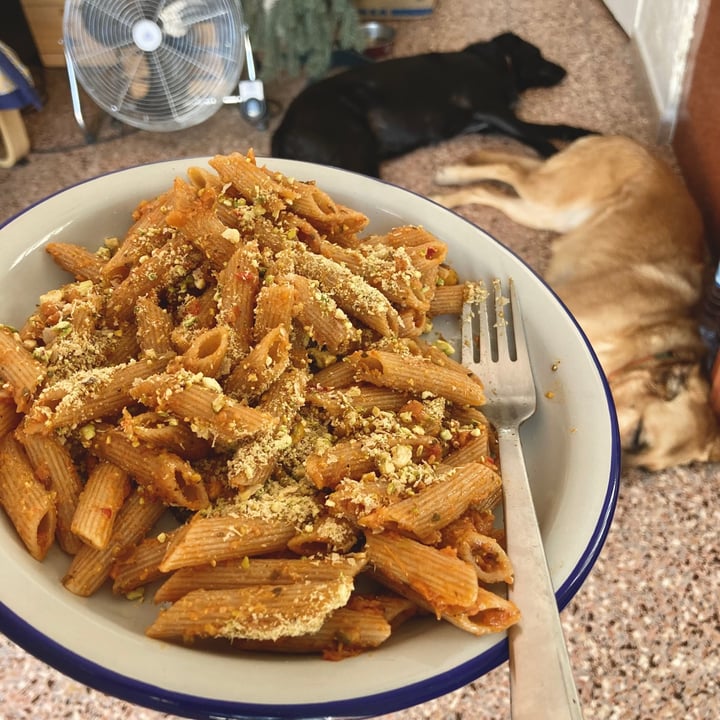 review photo of Barilla Pesto rustico Mediterraneo shared by @asiayportia on 10 Sep 2021 - review
