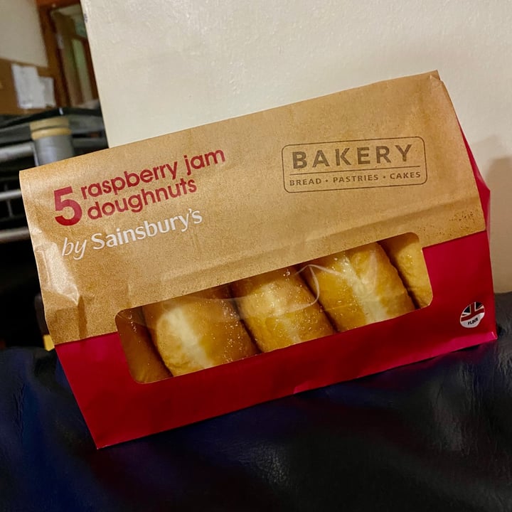 Sainsbury's Raspberry Jam Doughnut Review abillion