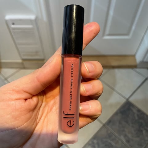 e.l.f. Cosmetics Liquid Matte Lipstick - Tea Rose Reviews | abillion
