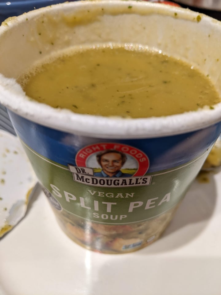 Dr McDougall's Right Foods Split Pea Soup Review abillion