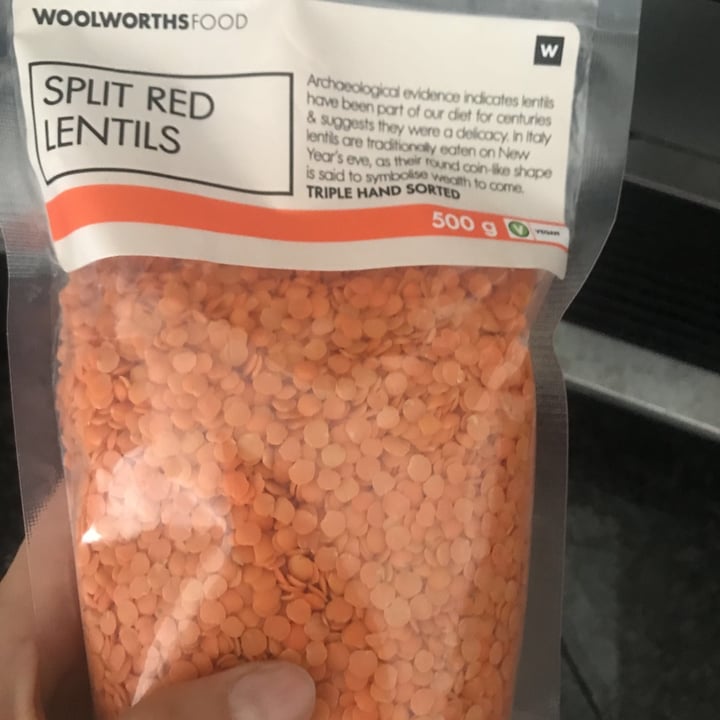 Woolworths Split red lentils Review abillion
