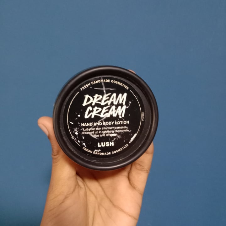 LUSH Fresh Handmade Cosmetics Dream Cream Review abillion