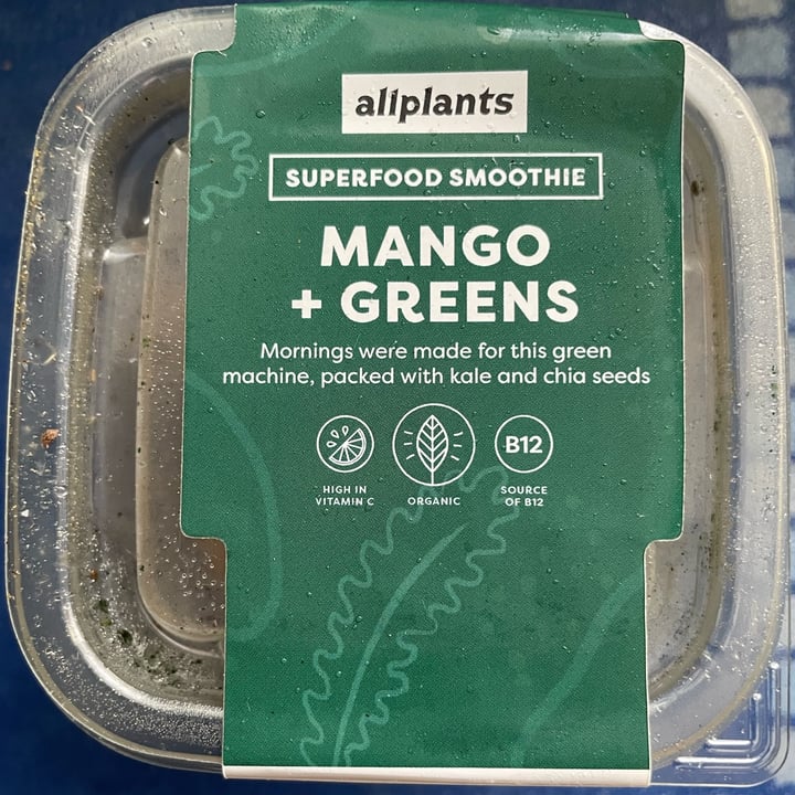 Allplants Mango & Greens Superfood Smoothie Review abillion