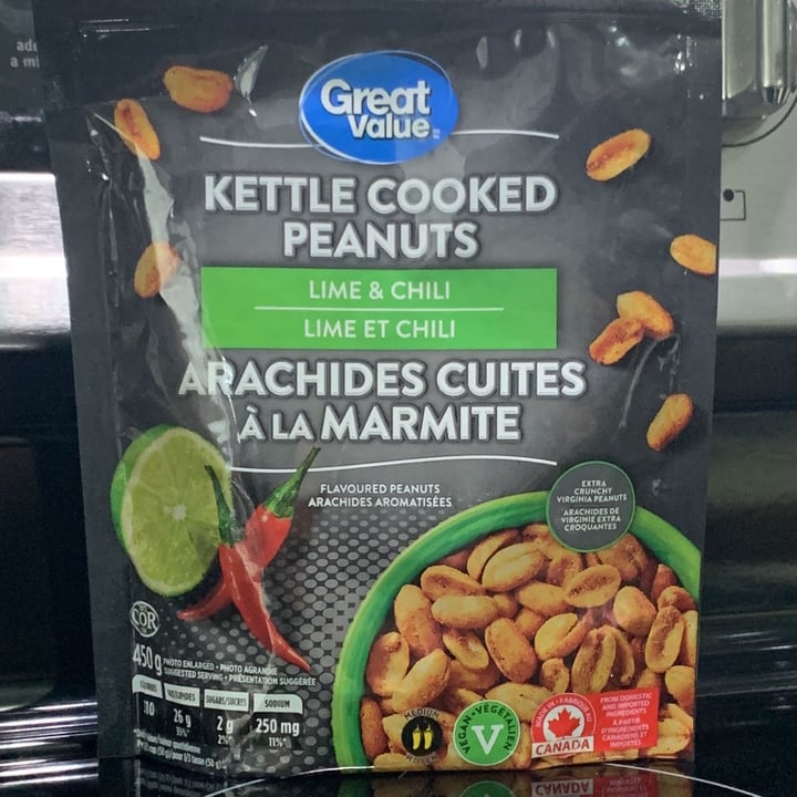 Great Value Lime & Chili Kettle Cooked Peanuts Review abillion