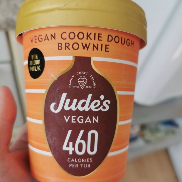 Jude’s Vegan Cookie Dough Brownie Ice Cream Review abillion